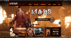 Desktop Screenshot of mars-thegame.com